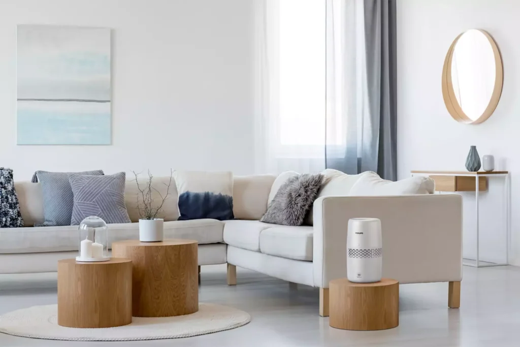 Philips Hu2510/10 stojący na podstawce. Źródło: Philips.pl